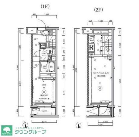 ＱＵＡＬＩＴＡＳ大森山王（クオリタスオオモリサンノウ）の物件間取画像